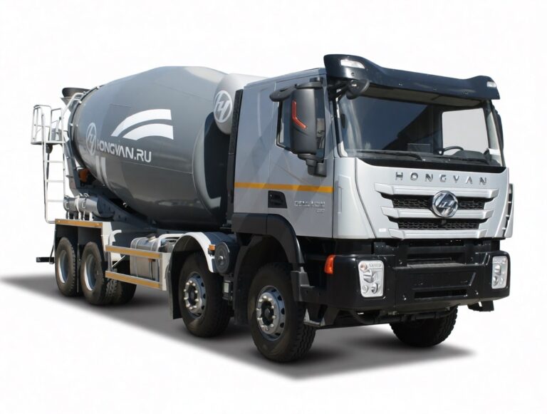 Hongyan CQ5316HV39 — Автобетоносмеситель 8×4, 390 л.с., 14 м³