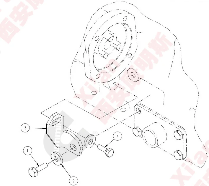 Установочные детали компрессора — Cummins ISM11 SO77239