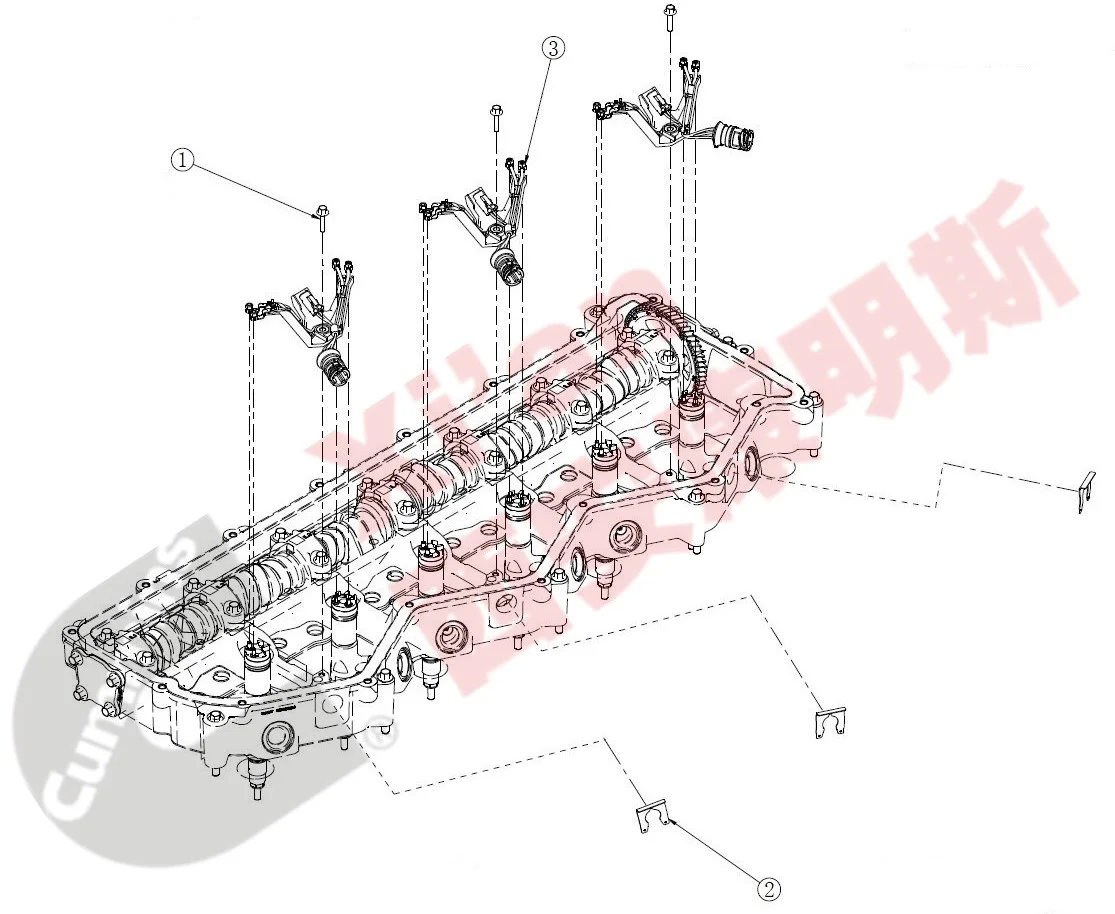 Жгут проводов форсунок — Cummins SO88000-M10460