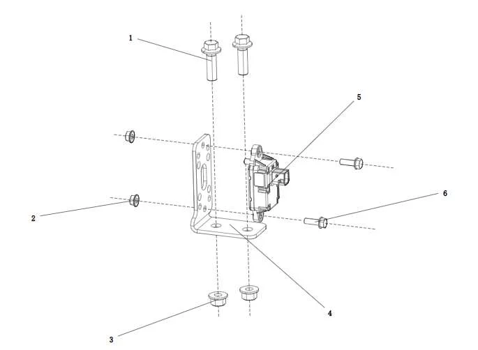 DC9M259710330 EBS/ESC — Shacman X6000 6×4