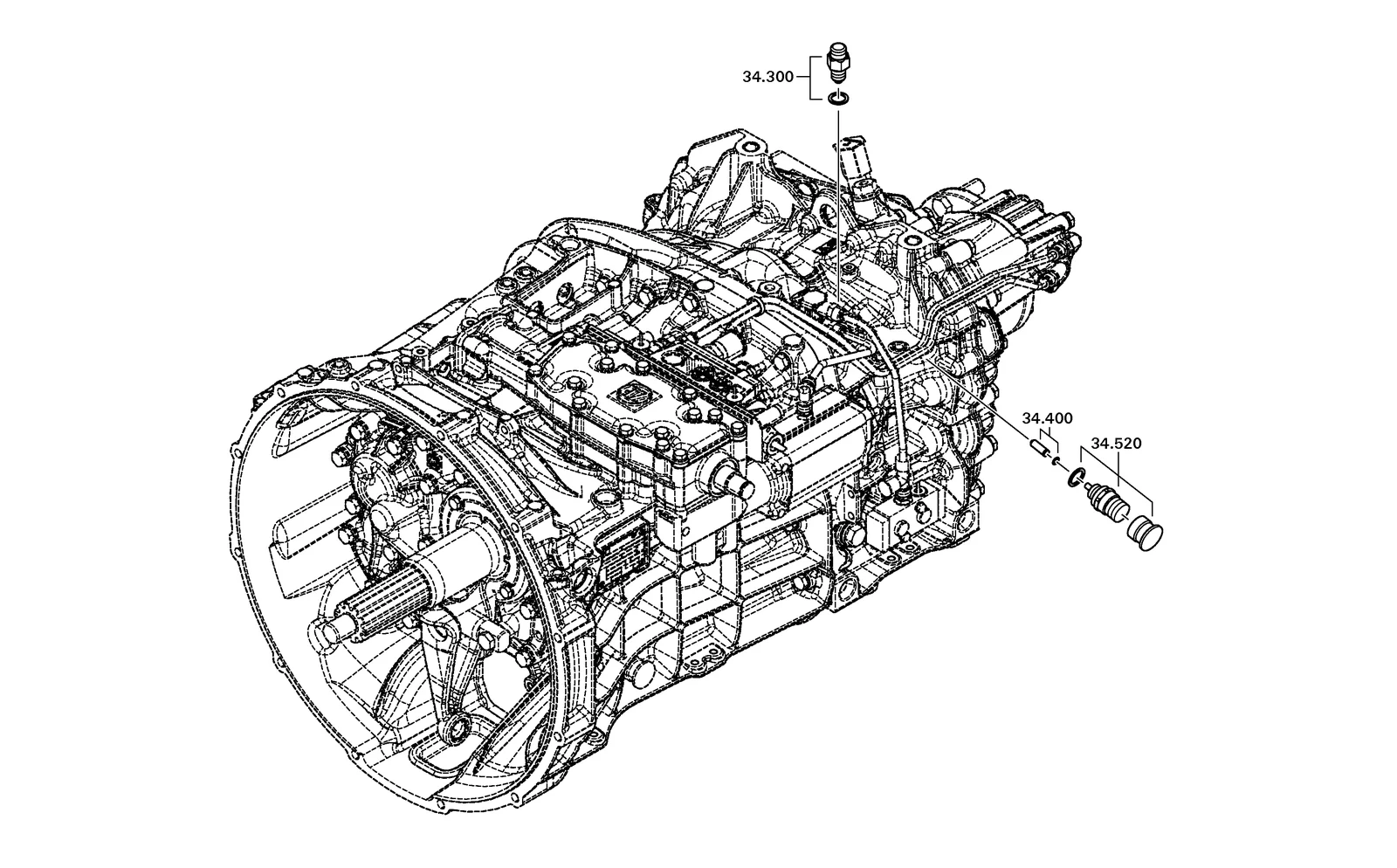 Diagram 290 — Shacman X6000 6×4
